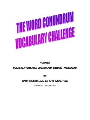 cover image of The Word Conundrum Vocabulary Challenge: Building a Versatile Vocabulary Through Amusement